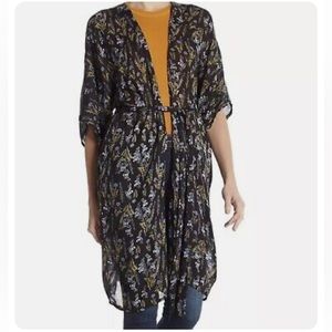 Melrose and Market | NWT kimono wrap swim cover up boho cardigan belted …